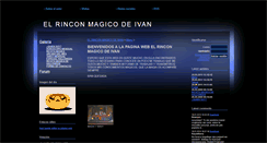 Desktop Screenshot of elrinconmagicodeivan.webgarden.es