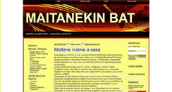 Desktop Screenshot of maitanekinbat.webgarden.es