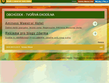 Tablet Screenshot of ekodilna.webgarden.name