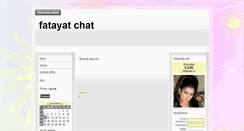 Desktop Screenshot of fatayat.webgarden.es