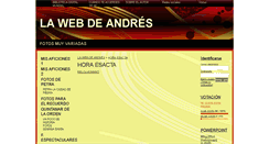 Desktop Screenshot of andresnieto.webgarden.es