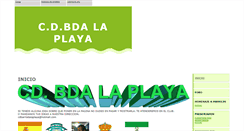 Desktop Screenshot of bdalaplaya.webgarden.es