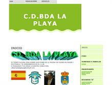Tablet Screenshot of bdalaplaya.webgarden.es