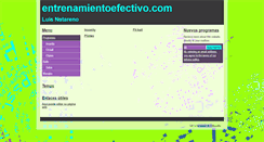 Desktop Screenshot of luisnatareno.webgarden.es