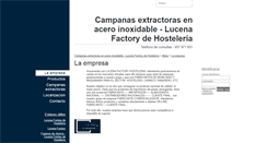 Desktop Screenshot of campanasextractoras.webgarden.es