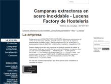 Tablet Screenshot of campanasextractoras.webgarden.es