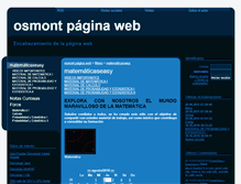 Tablet Screenshot of matematicaeasy.webgarden.es