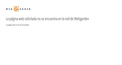 Desktop Screenshot of expresoauditivotesticular.webgarden.es