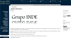 Desktop Screenshot of grupoinde.webgarden.es