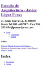 Mobile Screenshot of jlp-arq.webgarden.es