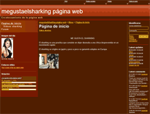 Tablet Screenshot of megustaelsharking.webgarden.es