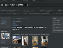 Tablet Screenshot of interiorismodmitry.webgarden.es