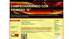 Desktop Screenshot of campechaniando1e.webgarden.es