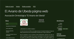 Desktop Screenshot of elaviariodeubeda.webgarden.es