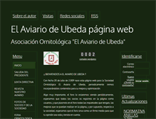 Tablet Screenshot of elaviariodeubeda.webgarden.es