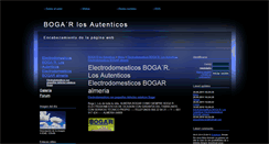 Desktop Screenshot of bogar.webgarden.es