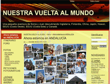 Tablet Screenshot of nuestravueltaalmundo.webgarden.es