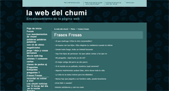 Desktop Screenshot of chumiweb.webgarden.es