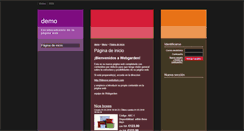 Desktop Screenshot of demo.webgarden.es