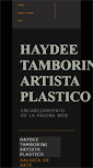 Mobile Screenshot of haydeetamborini.webgarden.es
