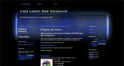 Desktop Screenshot of listalestonnewgaramond.webgarden.es