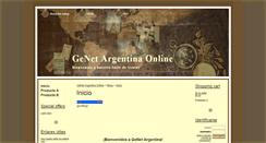 Desktop Screenshot of genet.webgarden.es