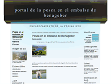 Tablet Screenshot of benageberpesca.webgarden.es