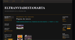 Desktop Screenshot of eltranviadestamarta.webgarden.es