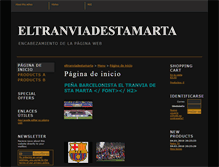 Tablet Screenshot of eltranviadestamarta.webgarden.es