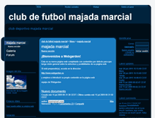 Tablet Screenshot of majadamarcial.webgarden.es