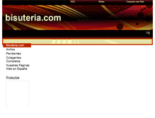 Tablet Screenshot of bisute.webgarden.es