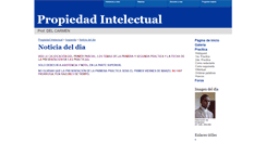 Desktop Screenshot of intelectual.webgarden.es