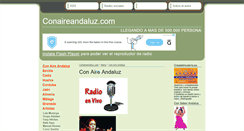 Desktop Screenshot of conaireandaluz.webgarden.es