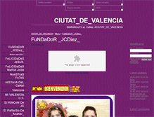 Tablet Screenshot of ciutat-de-valencia.webgarden.es