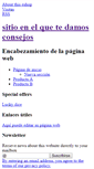 Mobile Screenshot of pideconsejos.webgarden.es