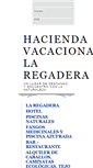 Mobile Screenshot of haciendalaregadera.webgarden.es