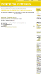Mobile Screenshot of institutocumbres.webgarden.es