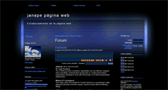 Desktop Screenshot of janape.webgarden.es