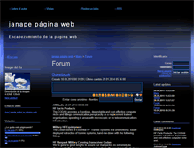 Tablet Screenshot of janape.webgarden.es