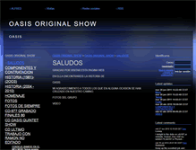 Tablet Screenshot of oasisoriginalshow.webgarden.es